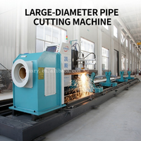 Máquina de Corte de Tubos CNC Automática de Alta Velocidad y Gran Diámetro para Corte en Ángulo de Tubos Cuadrados y Fabricación de Acero Estructural
