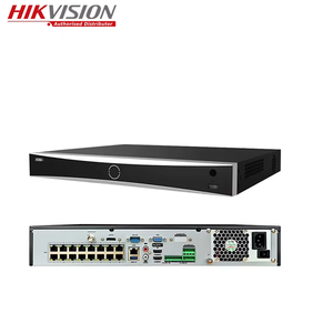 Hikvision 16-ch PoE 1U série K <span class=keywords><strong>DS</strong></span>-7616NXI-K2/16P Plug Play Capacité de 16 To pour chaque disque dur H.265 + 2 Interfaces SATA AcuSense 4K NVR - Product Image 3