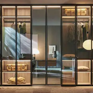 Factory Direct Sales Complete Specifications High Quality Custom Size Luxury Built-In Wardrobe