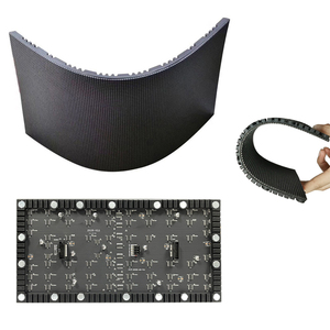 Tùy chỉnh đầy đủ màu sắc p1.2. 5 mềm module Led tiếp thị bảng điều chỉnh quảng cáo hiển thị cho sân bay tàu điện ngầm tường <span class=keywords><strong>Video</strong></span> màn hình LED - Product Image 6