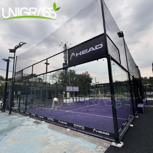 UNIGRASS nuovo campo da <span class=keywords><strong>Padel</strong></span> all'aperto campo da Tennis sport in erba sintetica multifunzione in erba sintetica fabbrica di campi da paddle - Product Image 2