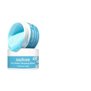 Etiqueta privada Personalizada 100g Plantas hialurónicas Antiarrugas-humedad <span class=keywords><strong>Cristal</strong></span> Colágeno <span class=keywords><strong>Agua</strong></span> helada Mascarilla para dormir Cuidado facial - Product Image 1