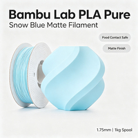 Filamen Bambu Lab PLA Murni 1.75mm Ramah Lingkungan Bahan Printer 3D Mudah Dicetak untuk Model DIY Prototipe