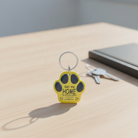 Anpassbares Logo QR-Code URL Programmierbarer RFID NFC T5577 Mini-Tag Wasserdichtes Haustier-ID-Halsband für Hunde/Katzen
