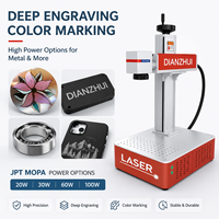 Laser à fibre MOPA pour métal |   50W/60W/100W |   JPT MOPA |   Marquage couleur |   LightBurn