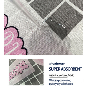 Có Thể Giặt Phòng Khách Thảm Ba Tư Bohemian Kích Thước Lớn Cổ Điển Không Trượt Sàn Mat Máy Làm Cắt Đống Khu Vực Thảm Cho Nhà - Product Image 6