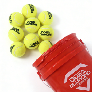 <span class=keywords><strong>Balles</strong></span> <span class=keywords><strong>de</strong></span> <span class=keywords><strong>tennis</strong></span> ODEA DIAMOND Series approuvées par l'ITF, 57 % laine, <span class=keywords><strong>balles</strong></span> d'entraînement sans pression, <span class=keywords><strong>seau</strong></span> portable, bonne élasticité, 72 pièces/<span class=keywords><strong>seau</strong></span> - Product Image 2