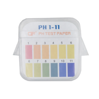 Bandelettes de test de pH pour l'eau, papier de test alcalin et acide, type ruban, plage complète 1-11 12-14