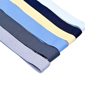 Factory Custom Logo 1.5 Inch Woven Eco-Friendly Soft Nylon Spandex Jacquard Underwear Elastic Band for Clothing Pants - Product Image 2