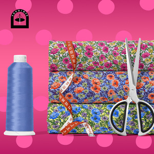 2025 Topoints Miễn Phí Thiết Kế Miễn Phí Danh Mục Tùy Chỉnh In Tự Do London Bông Tana Cỏ Vải Cho Quần Áo Hàng May Mặc - Product Image 1