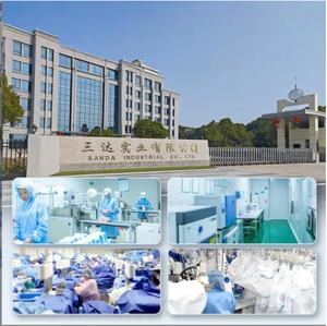 ชุดคลุมป้องกันระบายอากาศได้ดีแบบใช้แล้วทิ้งทำจากโพลีเอทิลีน PP ไม่ถักไม่ทอสำหรับภาพวาดในอุตสาหกรรมอาหารสำหรับผู้ใหญ่ - Product Image 6