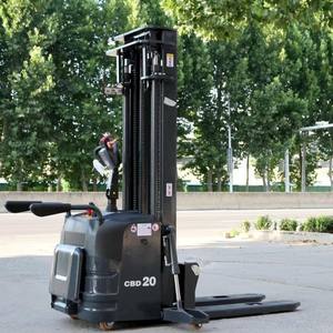 מלגזה מונע את עצמו באופן מלא חשמלי מגממעקה רגל 1.5-2 טון קיבולת סוללת ליתיום-יון - Product Image 4