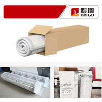 Machine d'emballage automatique de matelas en plastique nouvel état pour l'exportation de matelas compressé roulé avec composants de noyau de moteur PLC