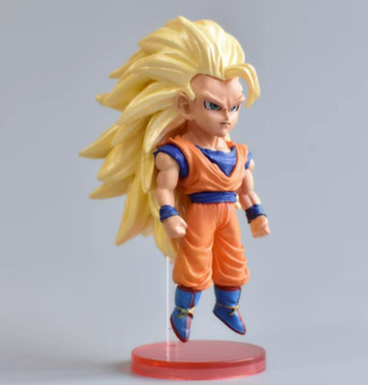 LG Super 3 Goku is 9cm tall