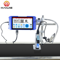 Imprimante jet d'encre automatique continue pour sacs plastiques, imprimante de date d'expiration, imprimante de logo, machine d'impression de bouteilles