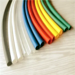 K-2(HF ) clear protection sleeve White Electrical Wrap Wire heat shrinking tubes Transparent clear polyolefin shrink tubing