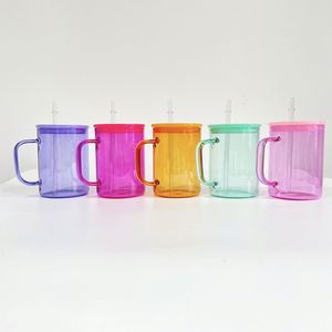 Custom LogoBulk 17oz Best Value Gifts High Borosilicate Transparent Sublimatable <b>clear</b> <b>Jelly</b> Glass Coffee Mugs - Product Image 3
