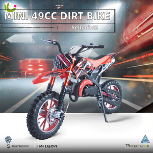 Valtinsu USA Warehouse Pocket Gas <span class=keywords><strong>Mini</strong></span> Scooters Fietsen Dropshipping Dirt <span class=keywords><strong>Bike</strong></span> cc 49cc Off-road Motorfietsen Model PCA01 - Product Image 2
