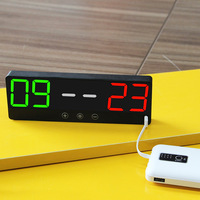 Billard-Anzeigetafel Tragbarer Elektronischer Snooker-Punktezähler mit Kabelloser Fernbedienung Digitaler Timer für Billardclubs