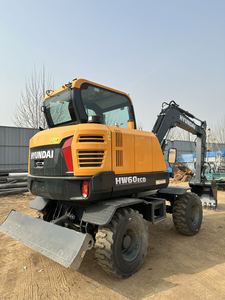 Vente chaude Mini pelle sur chenilles Hyundai HX60 d'occasion 6 tonnes de haute qualité et de bonnes performances Pompe à moteur Shanghai Core - Product Image 4