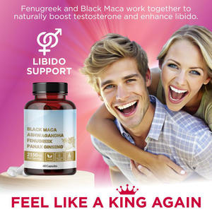 मजबूत आदमी शक्ति और महिला बट कूल्हों के लिए नम निजी लेबल हर्बल पूरक काले मैका रूट कैप्सूल - Product Image 5