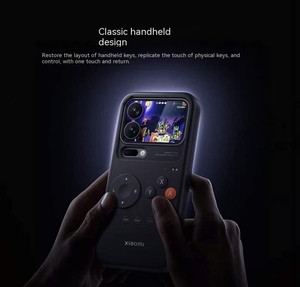 Coque de <span class=keywords><strong>Protection</strong></span> Rétro Console de Jeu <span class=keywords><strong>Portable</strong></span> pour Téléphone Mobile Xiaomi 17 Pro Max Anti-Choc et Game Boy à Cliquet - Product Image 3