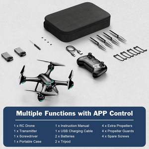 Dron Hiturbo JY013 con Cámara 1080P 2.1MP, Giroscopio de 6 Ejes, Mantenimiento de Altitud, Arranque con una Tecla, para Principiantes, Control Remoto de Plástico Negro, Quadcopter - Product Image 6