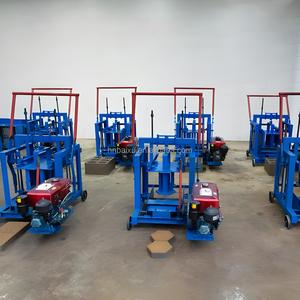 Machine à briques creuses mobiles élargie 3-45, alimentée au diesel, pour briques de ciment à cuisson libre - Product Image 5