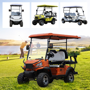 Voiturette de <span class=keywords><strong>golf</strong></span> 4 places économique 2+2 places pour écoles, résidences et centres commerciaux - Product Image 1