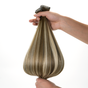 Extensions de <span class=keywords><strong>cheveux</strong></span> invisibles à double trame européenne, en <span class=keywords><strong>cheveux</strong></span> humains Remy russes, avec bande adhésive sans couture pour salons haut de gamme - Product Image 3