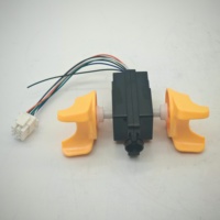 Potentiomètre d'accélérateur à double poignée jaune, interrupteur de contrôle de vitesse pour chariot élévateur et autolaveuse, pièces de rechange