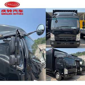 กล่องสินค้า4x2รถบรรทุกน้ำหนักเบารถอีซูซุ LHD RHD 5ตัน3ตัน4x4 7เมตรราคาถูกราคาถูก700P สีดำขาว - Product Image 5