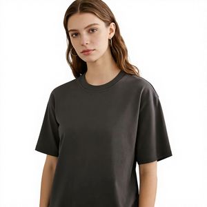 Camiseta de Hombre Personalizada con Logotipo, 280 g/m², 100% Algodón, Estilo Holgado, Gruesa, Estampada y Tejida - Product Image 1
