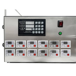 เครื่องบรรจุของเหลวแบบแม่เหล็ก 12 หัว กึ่งอัตโนมัติ ความแม่นยำสูง สำหรับน้ำมันหอมระเหย น้ำหอม แอลกอฮอล์ ตัวทำละลาย 220V - Product Image 5