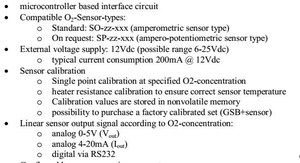 Scheda Sensore Generica per Sensori di Ossigeno di Electronic - <span class=keywords><strong>GSB</strong></span> - Product Image 3