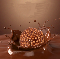 Essence alimentaire liquide concentrée au chocolat noir intense, saveur sucrée pour chocolat chaud, pâtisserie, crème glacée, confiserie