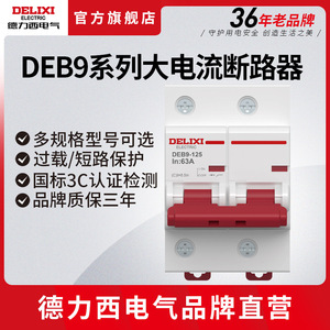 Delixi DEB9ไฟฟ้า MCB 2P 32A ไฟฟ้าในครัวเรือนเบรกเกอร์ขนาดเล็กที่มีการออกแบบให้โค้งดับ - Product Image 5