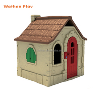 Maison de jeu en plastique pour enfants à prix abordable pour la maternelle
