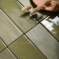 Carrelage en porcelaine brillant facile à poser 75x300, glaçure réactive, lavable à l'eau, antibactérien, résistant aux acides, antidérapant, 6 mm, garantie 5 ans