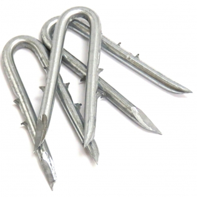 High Quality Wholesale Cheap 8ga U Type Garden Nail Iron Nail U Type Wire Nail