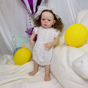 Holesale-bebé reborn realista de silicona, 60CM draw born - Product Image 2