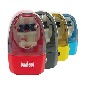 Sacapuntas manual Bokoo, alimentación automática, color blanco, para uso escolar de niños - Product Image 3