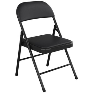 <span class=keywords><strong>Chaise</strong></span> pliante de direction de salle de réunion de conférence avec dossier rembourré en cuir PU de qualité supérieure - Product Image 2