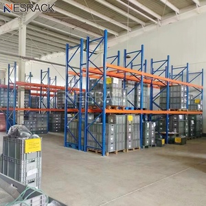 Estanterías de Almacenamiento de Acero de Alta Capacidad, Estanterías Apilables Resistentes con Pernos de Seguridad - Product Image 3