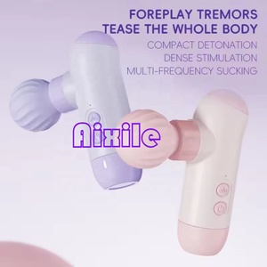 Vibrador tipo varita para mujeres, juguetes sexuales para adultos, estimulador de clítoris y punto G para mujeres o para la diversión en pareja, 12 modos de vibración, 12 modos de succión - Product Image 6