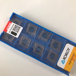 Inserto de Carburo de Tungsteno Cuadrado Original Korloys CCMT120408-HMP PC9030 para CNC, Cuchilla de 25 mm con Recubrimiento PVD, Soporte para Piezas de Trabajo de Torno, OEM - Product Image 3