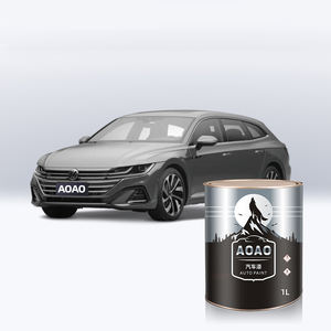 Pintura Automotriz de Poliuretano con 95% de Coincidencia de Color para VW <span class=keywords><strong>Arteon</strong></span>, Reacabado Profesional, Código LC9X Negro LB7W Plateado, Taller de Carrocería - Product Image 3