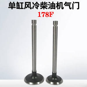 Ensemble de soupapes de moteur diesel 178F, tige universelle pour générateurs/motoculteurs/engins de jardinage, soupapes d'admission et d'échappement, tiges de soupapes - Product Image 4