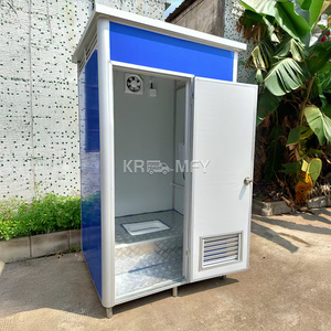 Maison mobile pliable de grande capacité avec conteneur de toilettes et remorque, modèle 2025 - Product Image 2