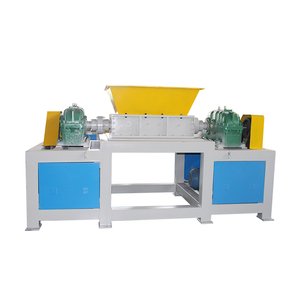 OKMT Industrial OEM Double Shaft Gearbox Shredder <b>Machine</b> 30KW High Safety Plastic PET/PVC Scrap Metal Rubber <b>Tyre</b> Waste Carton - Product Image 4